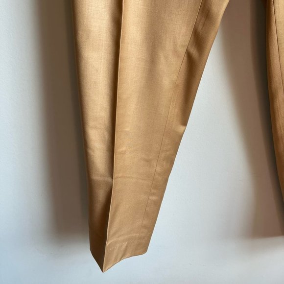 3 Piece Tan Mens Suit - Jacket, Vest, Pants - 44R/32R - Picture 13 of 14